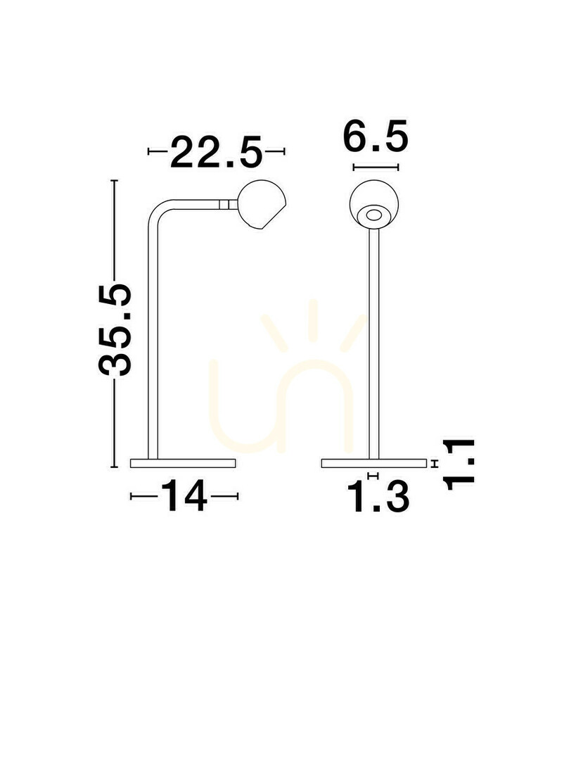 View PUCARANI Luces Exclusivas Table Lamp LE44682 PUCARANI Luces Exclusivas Table Lamp LE44682