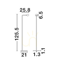 PUCARANI Luces Exclusivas Floor Lamp LE44683 1 PUCARANI Luces Exclusivas Floor Lamp LE44683 small 1