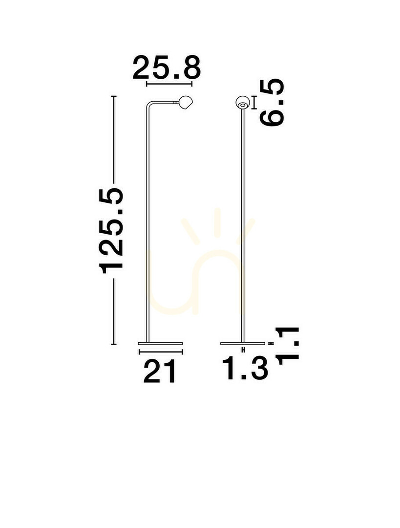 View PUCARANI Luces Exclusivas Floor Lamp LE44683 PUCARANI Luces Exclusivas Floor Lamp LE44683