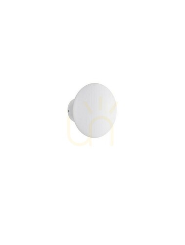 Check Luces Exclusivas REYES LE44714 Plaster Wall Light, LED 10 W 3000 K, 566 lm, White