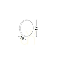 White LED wall light REYES Luces Exclusivas LE44715 14 W small 3