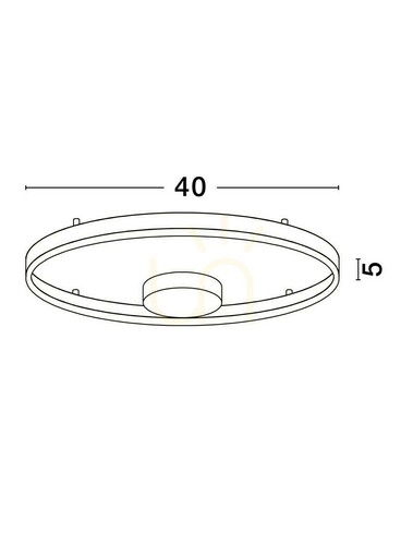 Check Plafond SULLANA Luces Exclusivas LE44870