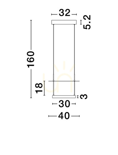 Check TIRAQUE Pendant Lamp by Luces Exclusivas LE44632