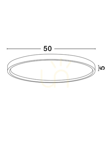 Check Plafond TOCACHE Luces Exclusivas LE44874