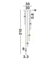 URUBICHA Luces Exclusivas Pendant Lamp LE44691 1 URUBICHA Luces Exclusivas Pendant Lamp LE44691 small 1