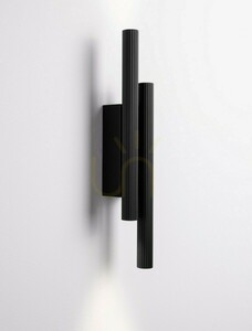 Luces Exclusivas Velasco LE44923 black LED wall lamp 15 W 38 cm small 1