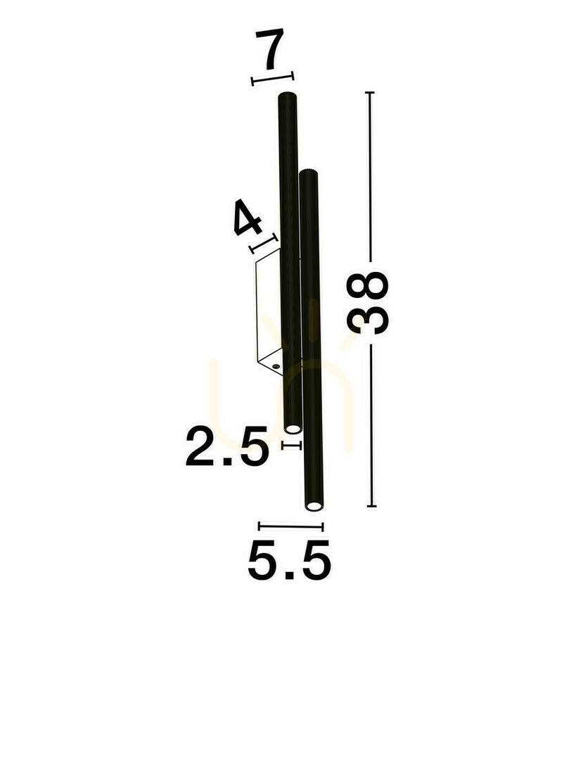 Display VELASCO Luces Exclusivas wall lamp LE44925 VELASCO Luces Exclusivas wall lamp LE44925