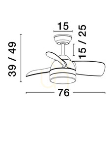 Plafond VILLAZON Luces Exclusivas LE44971 small 1