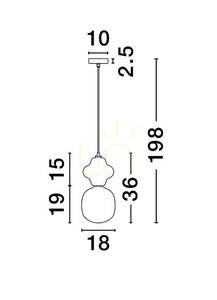 VILROSA Luces Exclusivas Pendant Lamp LE44556 3 VILROSA Luces Exclusivas Pendant Lamp LE44556 small 3