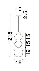 VILROSA Luces Exclusivas Pendant Lamp LE44564 small 3