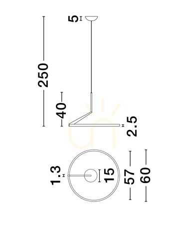 Check Plafond ZUDANEZ Luces Exclusivas LE44769