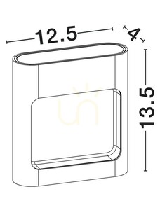 ARBIETO Luces Exclusivas outdoor wall lamp LE73788 small 1