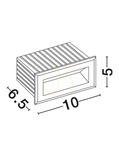 Check CLEMENTE Luces Exclusivas outdoor wall lamp LE73771