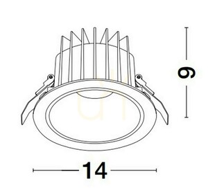 TORVIAN Luces Exclusivas Ceiling Mesh LE65118 small 1