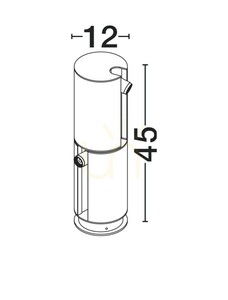 SANTELO Bollard Light by Luces Exclusivas LE75132 small 3