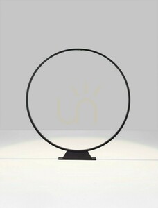 Outdoor floor lamp Luces Exclusivas VINQUESA LE75136 black LED ring 60 cm small 1