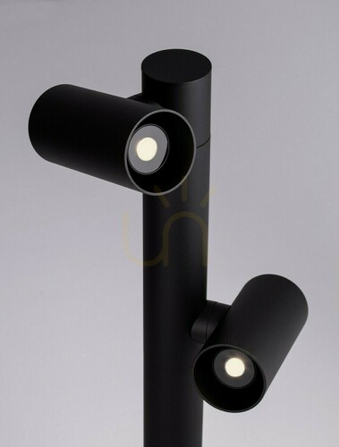 Check MALONZO Luces Exclusivas LE75160 black LED bollard light 90 cm