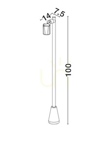 TRASERA Lighting Post by Luces Exclusivas LE75164 small 3