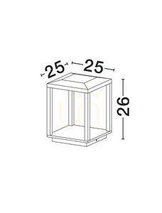 ORVENZA Lighting Post by Luces Exclusivas LE75174 3 ORVENZA Lighting Post by Luces Exclusivas LE75174 small 3