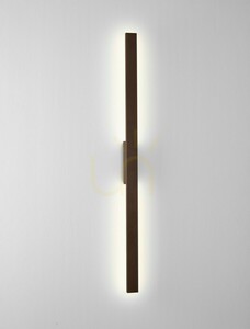 Luces Exclusivas ARDANIA LE75194 outdoor wall light, rust finish, LED 20 W, 121 cm small 1