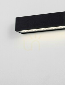 Black LED outdoor wall light RAVEZCO Luces Exclusivas LE75199 8 W IP65 small 2