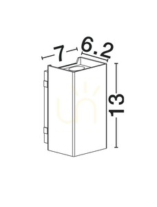 TORENZA outdoor wall lamp by Luces Exclusivas LE75213 small 1