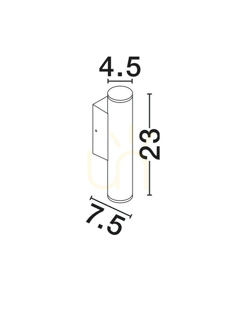 View TERVONA outdoor wall lamp by Luces Exclusivas LE75240 TERVONA outdoor wall lamp by Luces Exclusivas LE75240