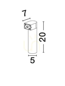 JASTELA Luces Exclusivas outdoor wall lamp LE75244 1 JASTELA Luces Exclusivas outdoor wall lamp LE75244 small 1