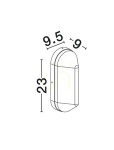 CASVELO Luces Exclusivas outdoor wall lamp LE75253 small 3
