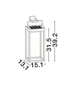 OLVERTO Luces Exclusivas outdoor wall lamp LE75290 4 OLVERTO Luces Exclusivas outdoor wall lamp LE75290 small 4