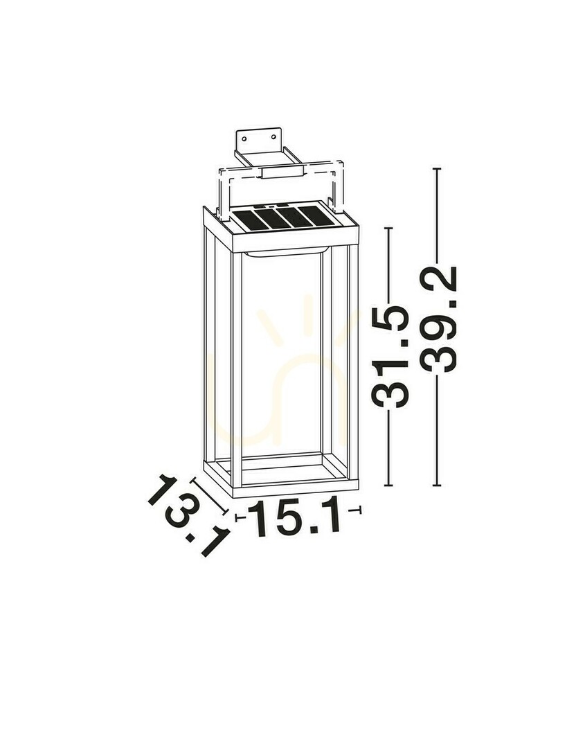 View OLVERTO Luces Exclusivas outdoor wall lamp LE75291 OLVERTO Luces Exclusivas outdoor wall lamp LE75291