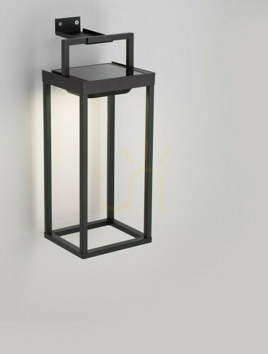 Check Luces Exclusivas OLVERTO LE75291 Solar Lantern and Wall Light, Anthracite, LED 3000 K