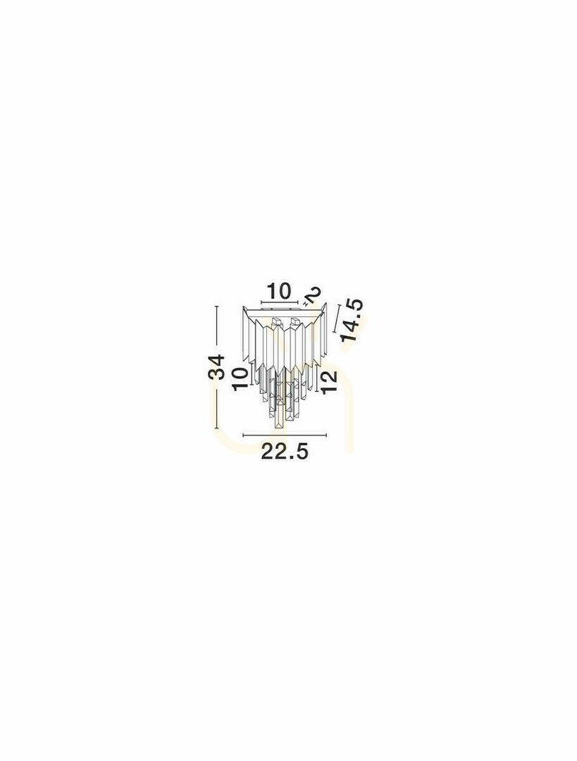 Display PELAVRO Luces Exclusivas wall lamp LE45105 PELAVRO Luces Exclusivas wall lamp LE45105
