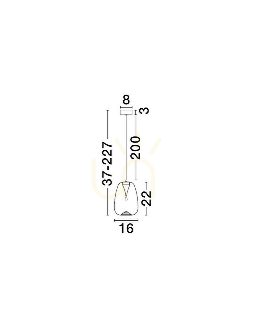 Display JAREVIA Luces Exclusivas Pendant Lamp LE45124 JAREVIA Luces Exclusivas Pendant Lamp LE45124