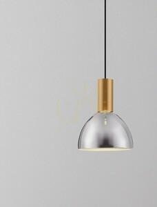 Luces Exclusivas SARDUNO LE45136 Pendant Light Gold-Grey LED 8 W 3000 K 17 cm small 2