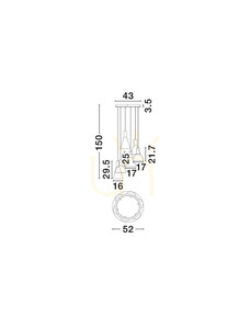 SARDUNO Pendant Lamp by Luces Exclusivas LE45139 3 SARDUNO Pendant Lamp by Luces Exclusivas LE45139 small 3