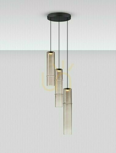 Check Luces Exclusivas SARTANO LE45163 9 W LED pendant light in mocha