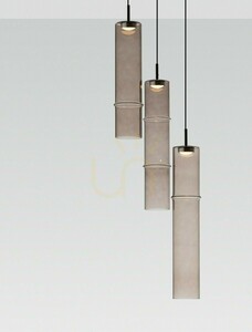 Luces Exclusivas SARTANO LE45163 9 W LED pendant light in mocha small 3