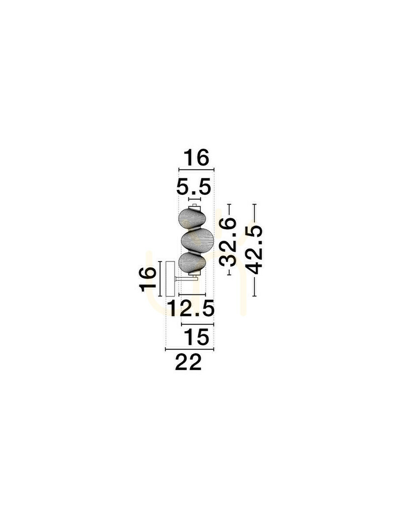 Display TANVERA wall lamp by Luces Exclusivas LE45205 TANVERA wall lamp by Luces Exclusivas LE45205