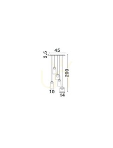 TAVENCO Luces Exclusivas Pendant Lamp LE45214 3 TAVENCO Luces Exclusivas Pendant Lamp LE45214 small 3