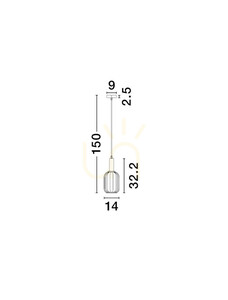 QUERISA Pendant Lamp by Luces Exclusivas LE45215 small 3