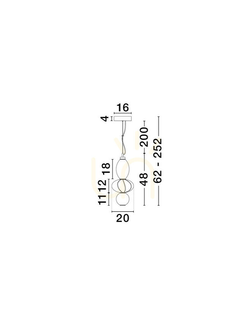 Display CASURNO Luces Exclusivas Pendant Lamp LE45221 CASURNO Luces Exclusivas Pendant Lamp LE45221