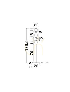 CASURNO Luces Exclusivas Floor Lamp LE45225 small 3