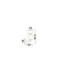 FELANZO Luces Exclusivas wall lamp LE45242 3 FELANZO Luces Exclusivas wall lamp LE45242 small 3