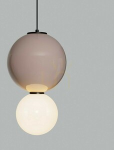 Luces Exclusivas JORELIA LE45248 LED pendant light, mocha, 25 cm small 2
