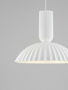 Luces Exclusivas GIRONTO LE45305 white gypsum pendant lamp, 50 cm small 2