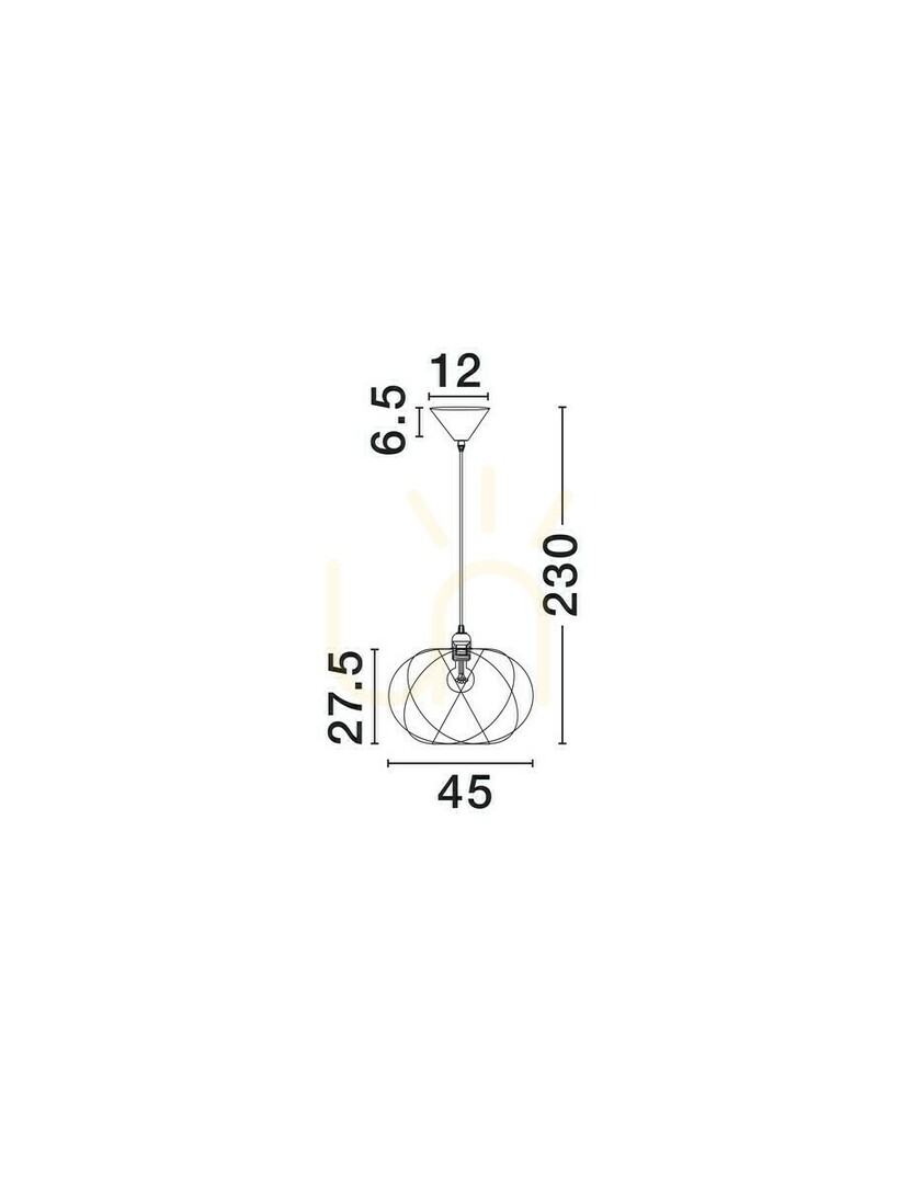 Display REVENDO Luces Exclusivas Pendant Lamp LE45315 REVENDO Luces Exclusivas Pendant Lamp LE45315