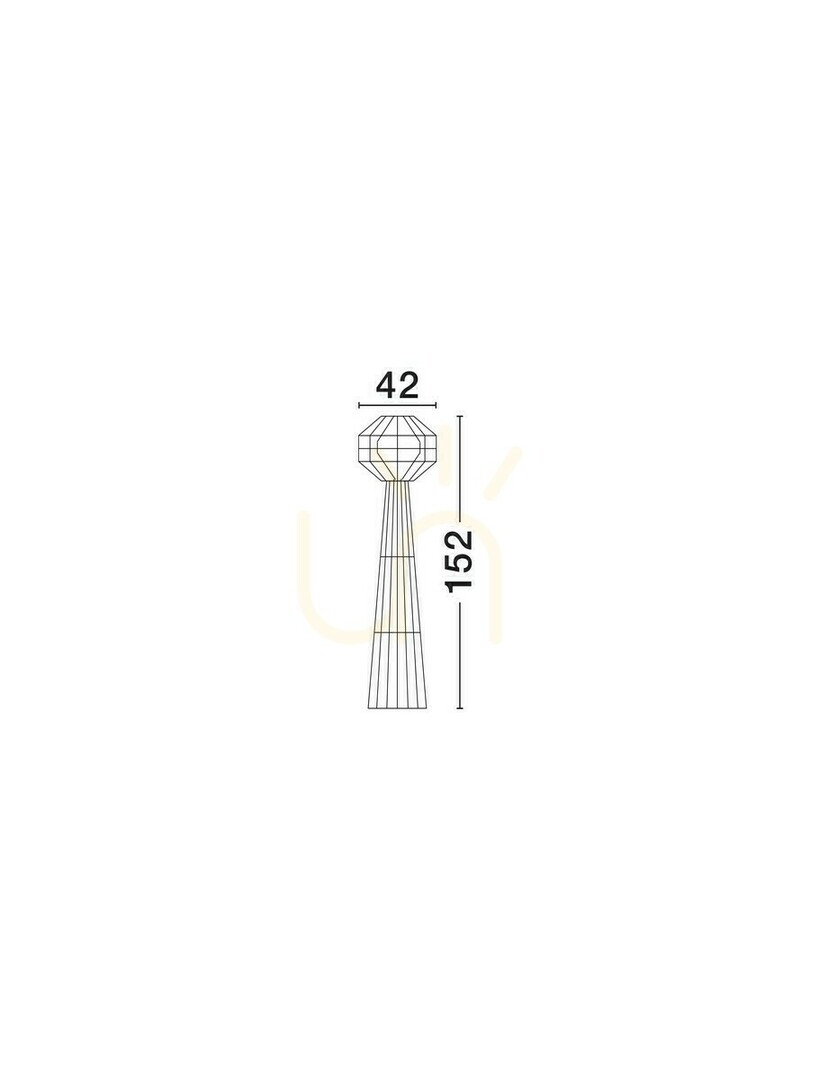 Display OVELRIA Luces Exclusivas Floor Lamp LE45355 OVELRIA Luces Exclusivas Floor Lamp LE45355