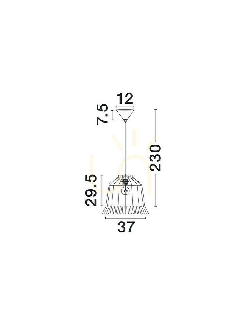 Display FANLIZA Luces Exclusivas Pendant Lamp LE45359 FANLIZA Luces Exclusivas Pendant Lamp LE45359