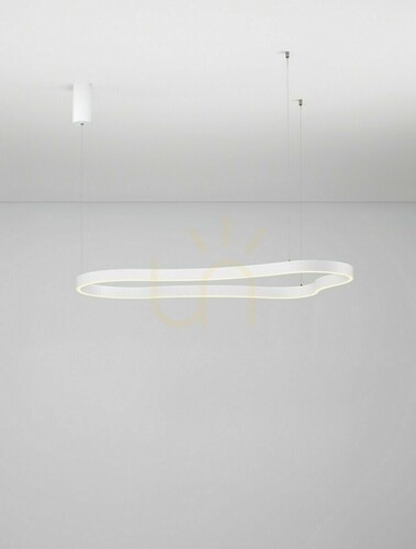 Check Luces Exclusivas VELBANO LE45416 White LED Pendant Light 61 W 120 cm